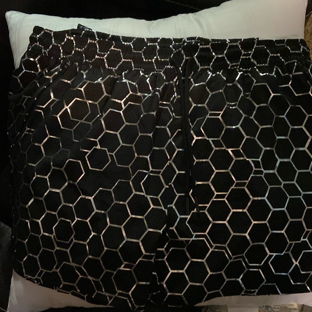NWT Reflective athletic shorts from Sports Illustrated